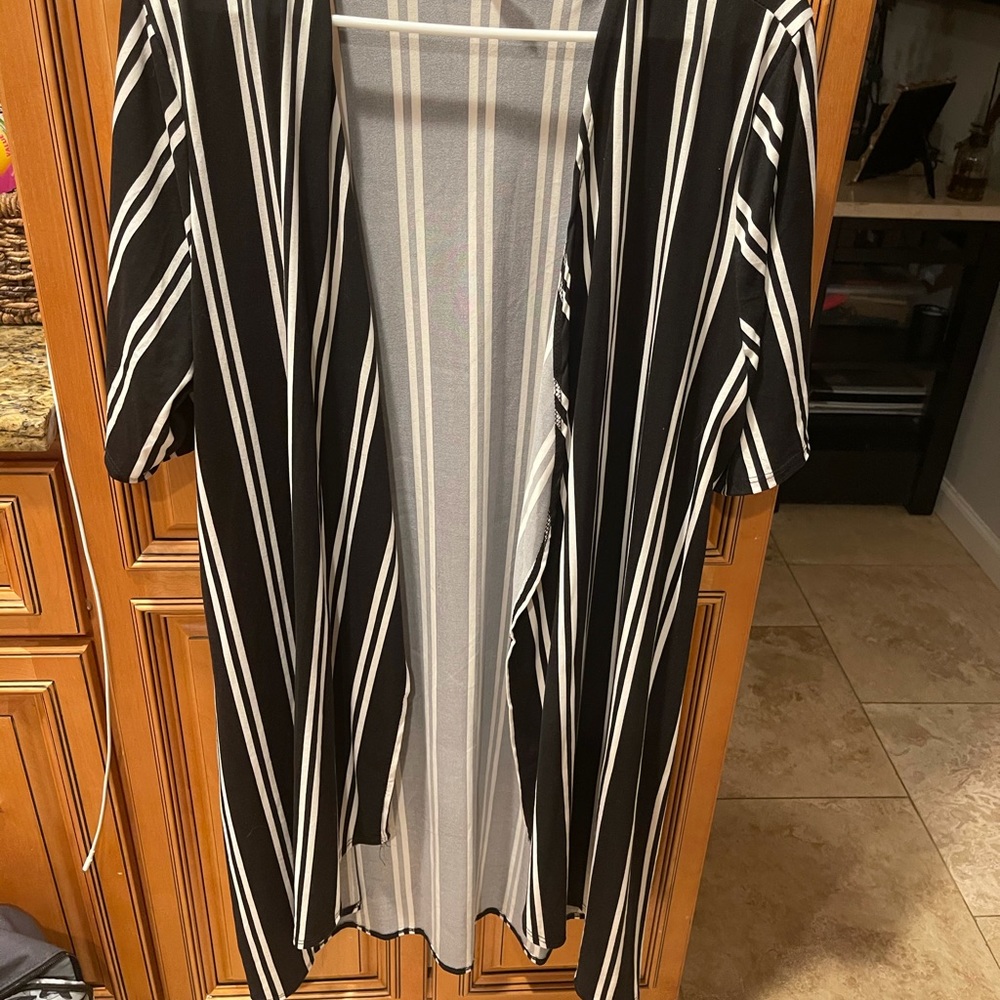 Stripe 2x kimono